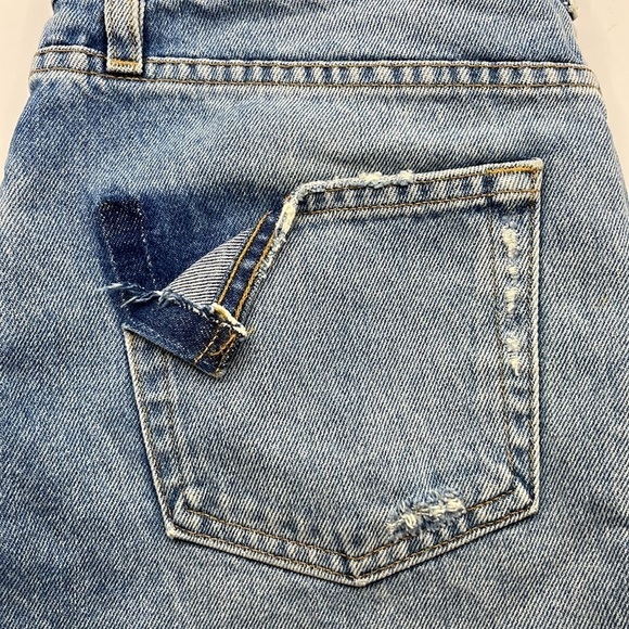 Frame Denim Deaneville Le Mini Skirt Size 27 - Picture 12 of 16